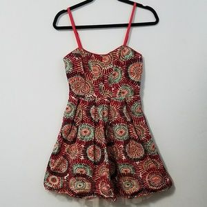 Flirty American Rag retro pinup sun dress, S